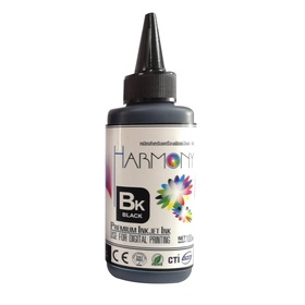 ภาพหน้าปกสินค้าหมึกเติม HARMONY 100ml. cannon,HP,Epson,Brother พิเศษ ซื้อ 4 ขวด แถมฟรี 1 ขวด จากร้าน gclass22 บน Shopee