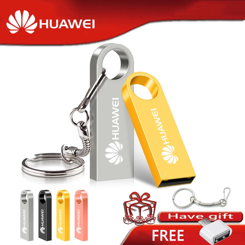 ภาพหน้าปกสินค้าHuawei แฟลชไดรฟ์ 8GB 16GB 32GB Usb 128 256gb 512gb 1tb 64GB 2tb (สีทอง/ชมพู/ชมพู/แดง/น้ําเงิน) จากร้าน gaotengyu.th บน Shopee