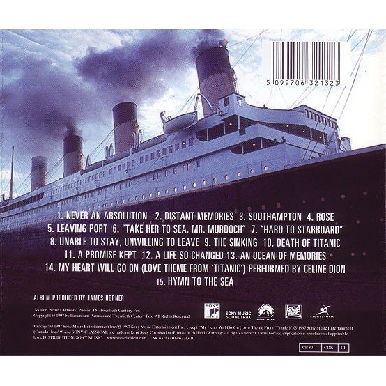 ซีดีเพลง-cd-titanic-music-from-the-motion-picture-ในราคาพิเศษสุดเพียง159บาท