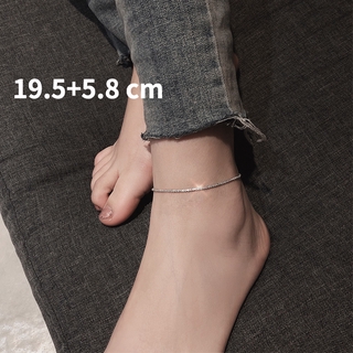 สินค้า 925เงินสเตอร์ลิงดาวกำไลข้อเท้าหญิงเกาหลีส่วนบุคคลที่เรียบง่าย INS เครื่องประดับแฟชั่นเซ็กซี่