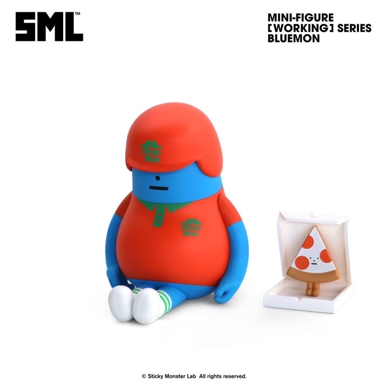 พร้อมส่ง แบบแยก SML mini blindbox working series, sticky monster lab ...