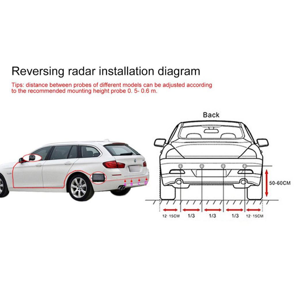 ชุดเซนเซอร์จอดรถ-เรดาร์เสียงแจ้งเตือน-ระบบโพรบ