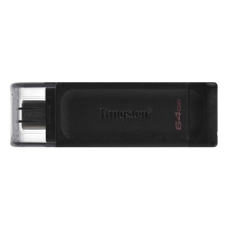 ภาพหน้าปกสินค้าKINGSTON 64 GB FLASH DRIVE (แฟลชไดร์ฟ) DATA TRAVELER USB-C (DT70/64) จากร้าน jib_officialshop บน Shopee
