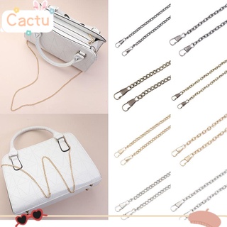 CACTU 1Pcs New Bag Belt Detachable Purse Chain Bags Chains DIY Metal Alloy Handbag Accessory Hardware Bags Belt Straps/Multicolor