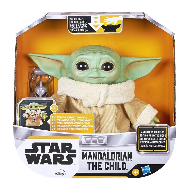 ภาพหน้าปกสินค้าHasbro Star Wars Mandalorian The Child Grogu Animatronic