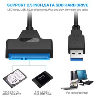 อะแดปเตอร์แปลงสายเคเบิ้ล USB 3.0 To SATA Hard Disk Driver