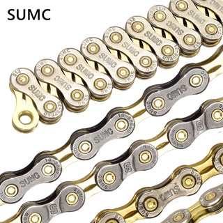 Sumc สายโซ่จักรยานเสือภูเขา 9 10 11 12 ความเร็ว สําหรับ SHIMANO Campagnolo SRAM 116L