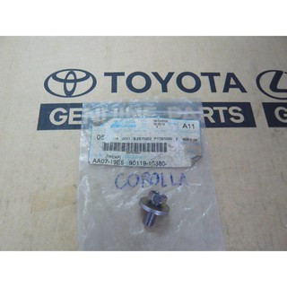 211. 90119-10380 โบลท์ VIOS YARIS ปี 2005 ของแท้ เบิกศูนย์ โตโยต้า Toyota (TTGSHO)