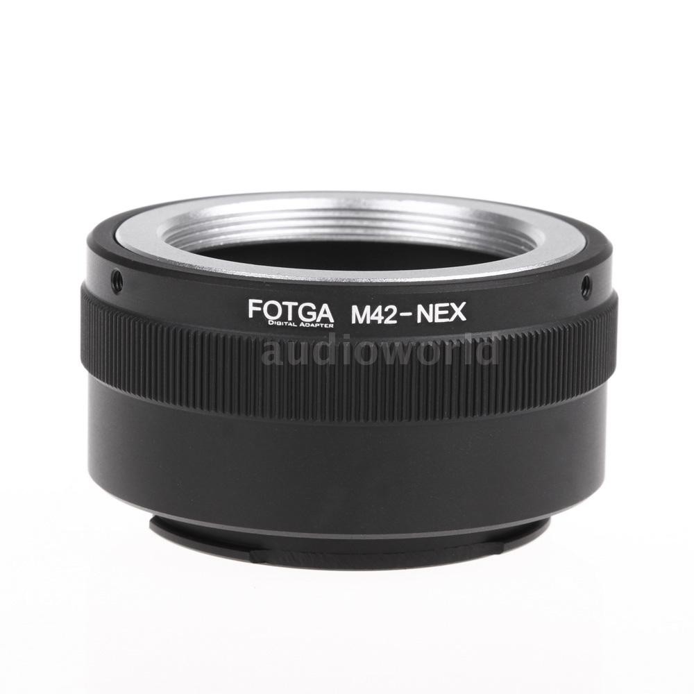 ภาพหน้าปกสินค้าFotga M 42 อะแดปเตอร์แหวนสำหรับ Sony NEX E-mount NEX NEX 3 NEX 5 N NEX 5T 7 A 6000