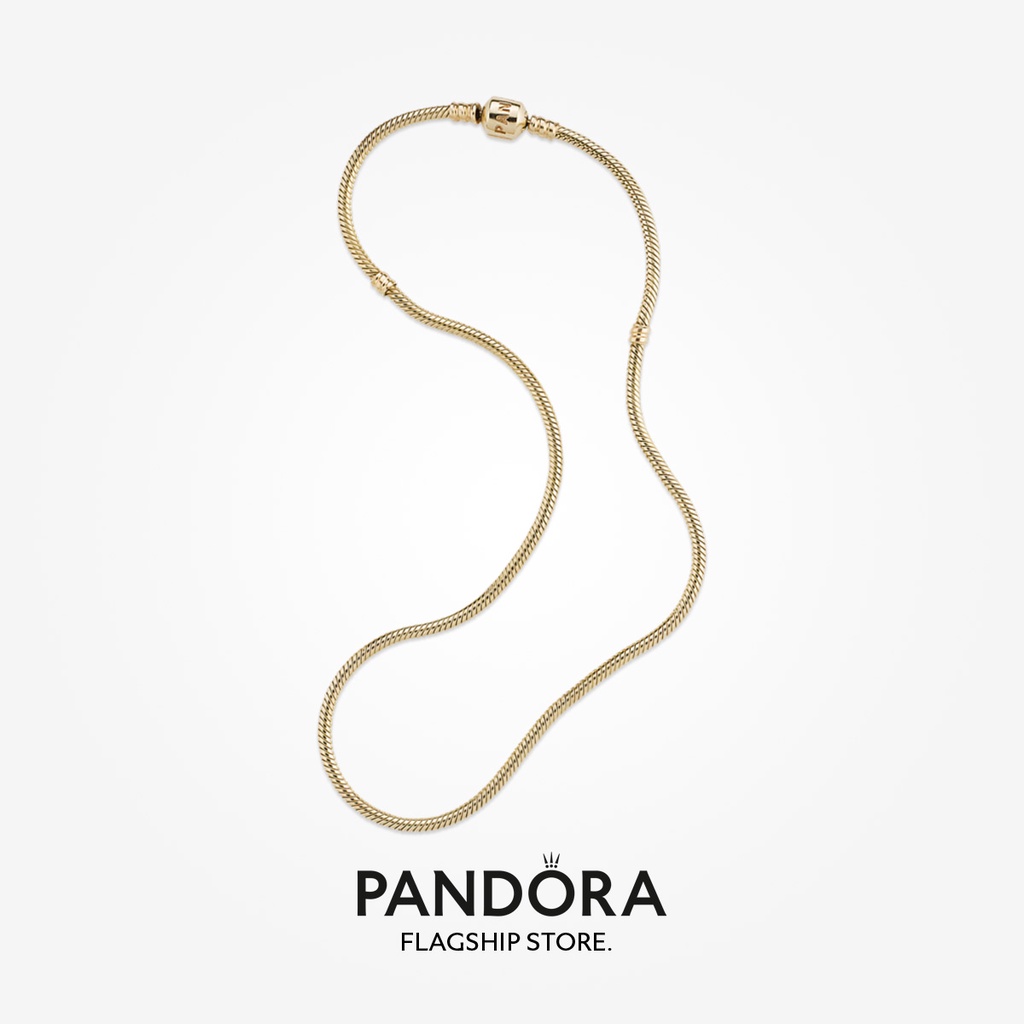 pandora-สร้อยคอโซ่งู-ทอง-14k