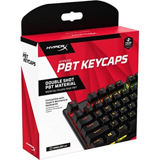 Key Cap (คีย์แคป) HYPER X PBT KEYCAPS BLACK (US) FULL KEY SET ของใหม่