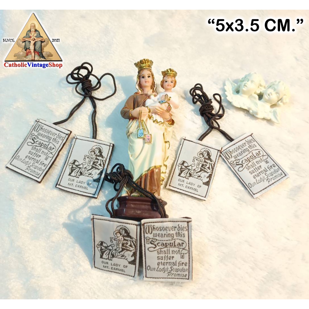 สายจำพวก-scapular-แม่พระประจักษ์แห่งภูเขาคาร์แมล-our-lady-of-mount-carmel-catholic-คาทอลิก-คริสต์