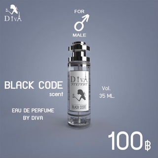 กลิ่น อามานี่ แบล๊คโค้ด BLACK CODE ‼️ติดทน 8-12 ชม. ‼️ขนาด 35ML.   ✅สินค้ามีปัญหาเคลมได้