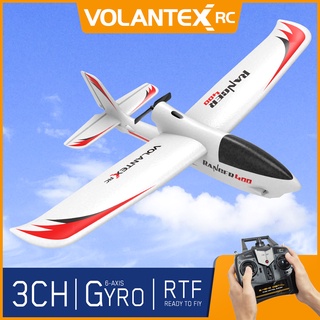 Volantex เครื่องบินบังคับวิทยุ 2.4Ghz 3CH 6-Axis Gyro Ranger400 Fixed Wing EPP Foam RC Glider Plane Control One key u-turn 761-6 RTF