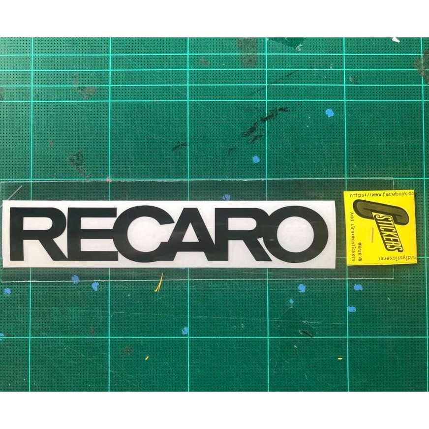 recaro-สติ๊กเกอร์ติดรถยนต์