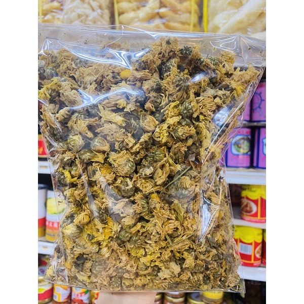 เก๊กฮวยตราเสือ-ของแท้-ปริมาณ-200g-500g-ดอกเก๊กฮวย-ตราเสือ-เก๊กฮวย-chrysanthemum-น้ำเก๊กฮวย-ขนมติดบ้าน