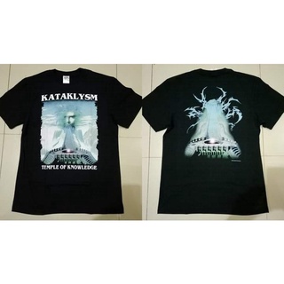 เสื้อยืด - Cataklysm - TEMPLE OF KNOWLEDGEสามารถปรับแต่งได้