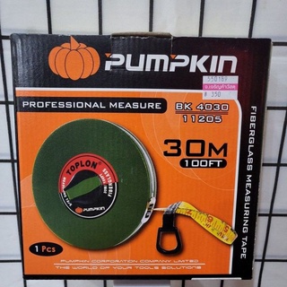 ตลับเมตร สายวัดที่ 30 เมตร รุ่นBK 4030/11205 pumpkin  รหัส 550189