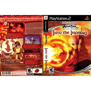 แผ่นเกมส์ PS2 (รับประกัน) Avatar The Last Airbender Into the Inferno