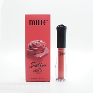 ถูกที่สุด !! Mille satin matte liquid  Lip