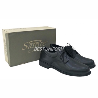 Sainte Classic รองเท้าหนัง มีเชือก สีดำ  รุ่น 16706