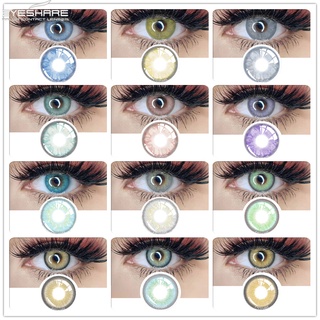 Eyeshare คอนแทคเลนส์หลากสี 12 สีสําหรับแต่งหน้าเครื่องสําอาง