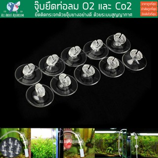 ภาพหน้าปกสินค้าจุ๊บยางติดกระจกตู้ปลา เกลียว2ชั้น สำหรับยึดสาย Co2 จุ๊บยางเก็บสายออกซิเจน เก็บสายโดสซื่งปั๊ม จุ๊บยางเก็บสายคาร์บอนCo2 ที่เกี่ยวข้อง