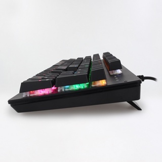 คีย์บอร์ดเกมมิ่ง IWACHI IK 1 Mechanical Keyboard คีย์บอร์ดไร้สาย Hotswap IK 68 Blue switch พร้อมไฟ RGB เมาส์ไร้สาย I3 img 2