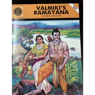 หนังสืออ่านเล่น Valmiki’s Ramayana The Great Indian Epic มือ 1