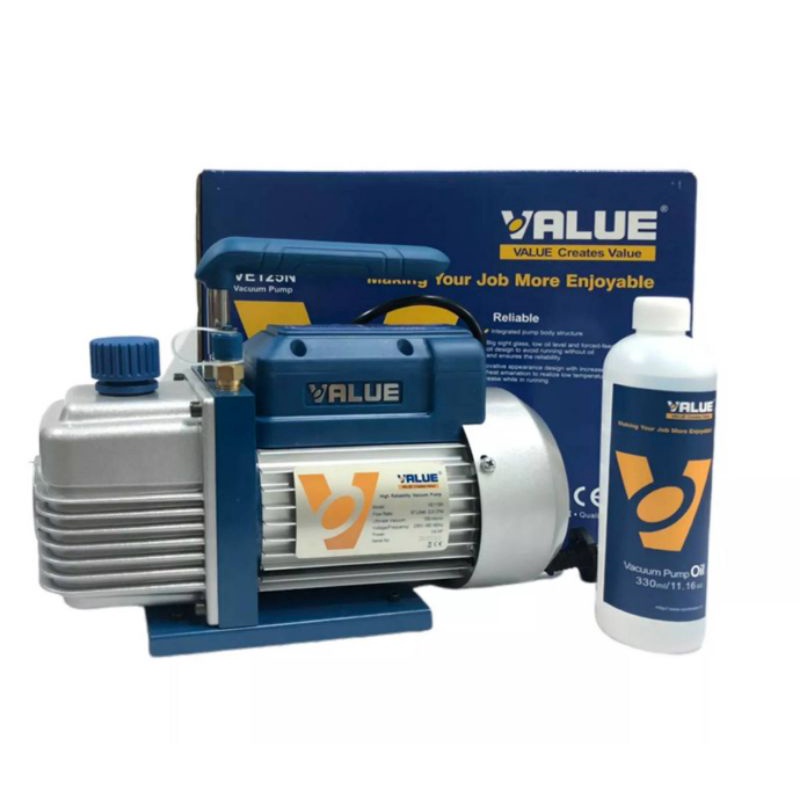 เครื่อง แวคคั่ม VALUE VE125N แวค1ชั้น 70ลิตร/นาที | Shopee Thailand