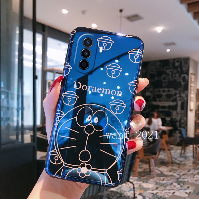 2022-new-casing-huawei-nova-y70-nova-9-se-nova-8i-honor-x9-50-lite-5g-เคส-cartoon-phone-case-blu-ray-doraemon-back-cover-with-stand-tpu-anti-fall-soft-case-เคสโทรศัพท์