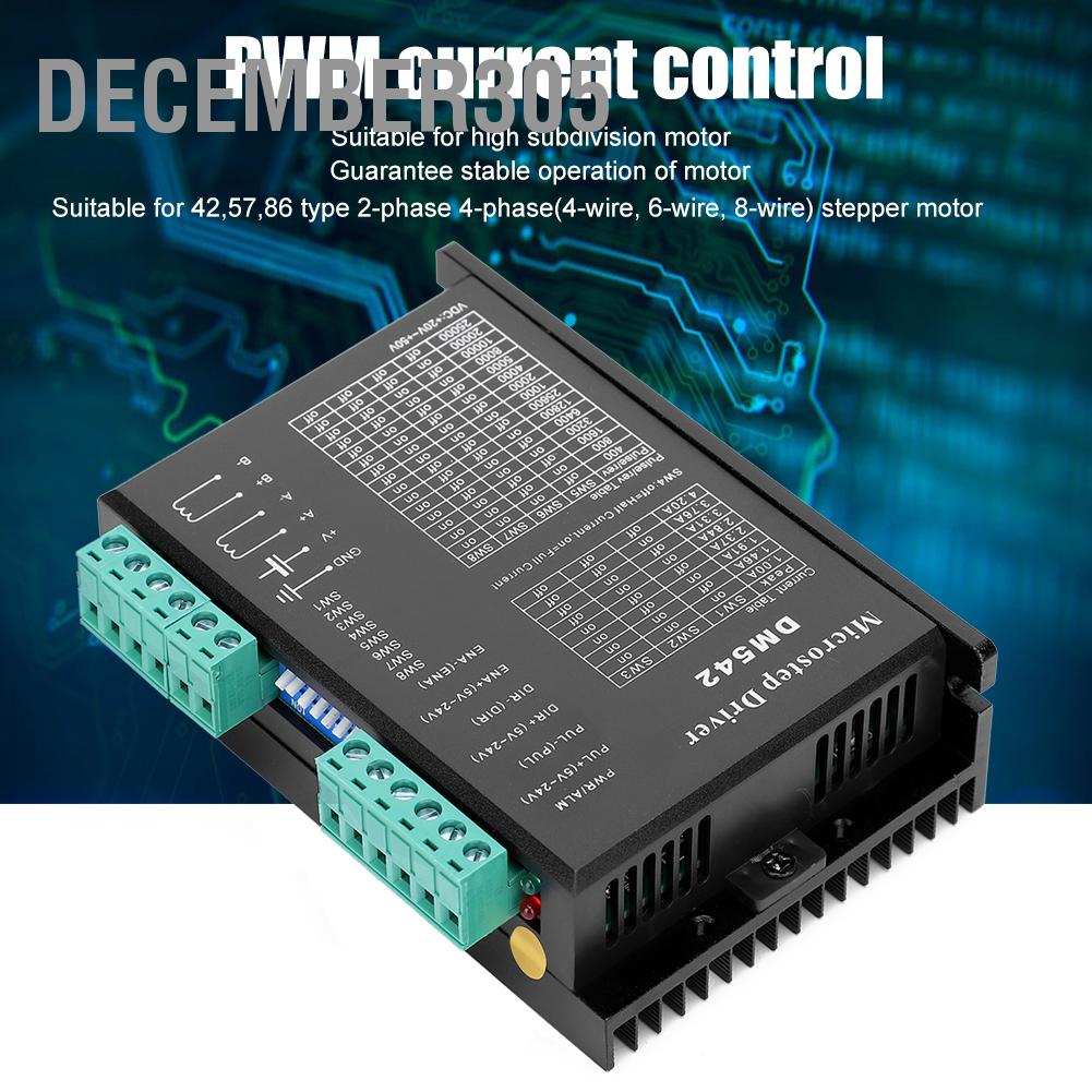 december305-microstep-driver-stepper-motor-2-amp-8209-phase-high-subdivision-pwm-current-control-dm542