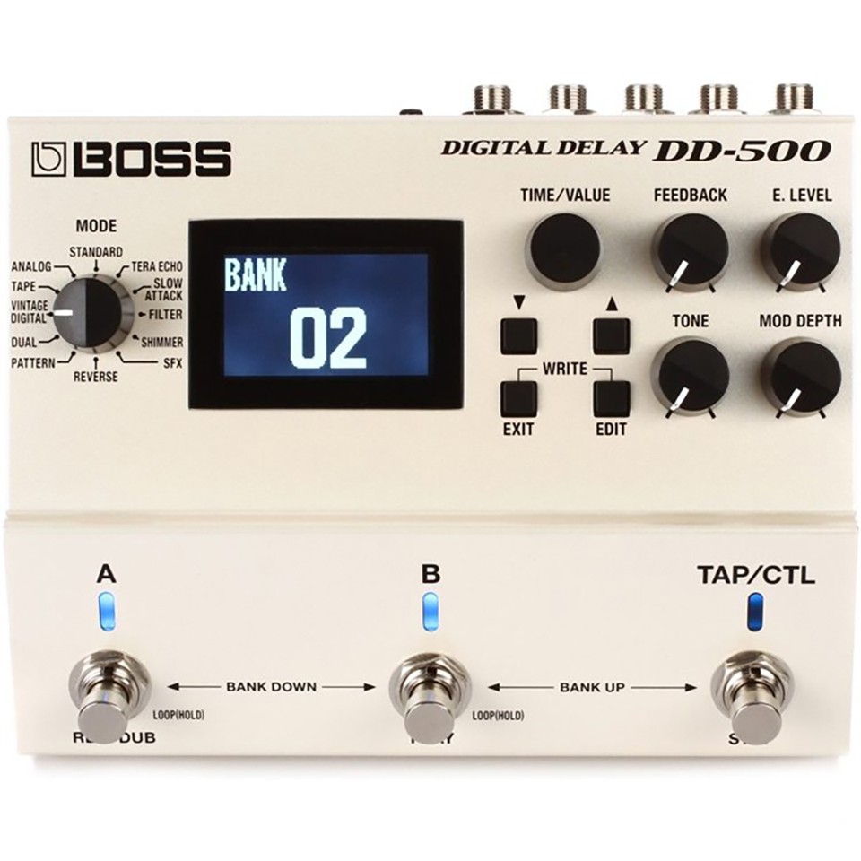 boss-dd-500-digital-delay-เอฟเฟคกีตาร์