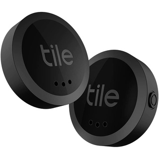 Tile Sticker (2022) 2-Pack Adhesive Bluetooth Tracker RE-42002 - Range:250ft/76m