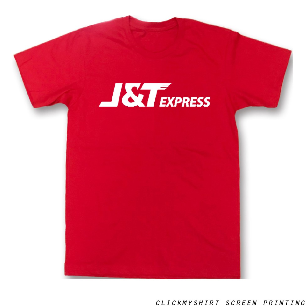 ภาพสินค้าเสื้อยืด J&T Express คอกลม เนื้อผ้าคอตตอน จากร้าน cms_official บน Shopee ภาพที่ 4