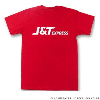 ภาพขนาดย่อของภาพหน้าปกสินค้าเสื้อยืด J&T Express คอกลม เนื้อผ้าคอตตอน จากร้าน cms_official บน Shopee ภาพที่ 4