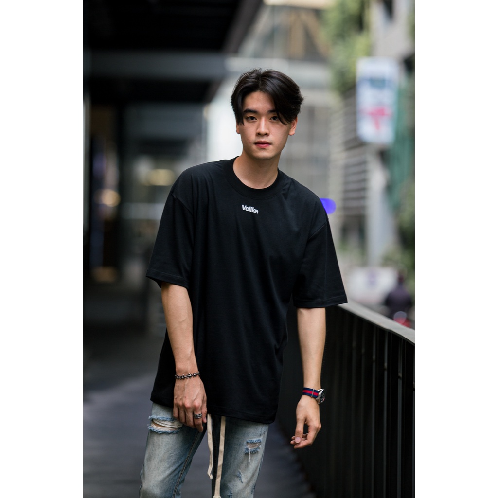 ลดเพิ่ม-120-code-vekoc1-เสื้อ-oversize-รุ่น-signature-v-สี-black-velika