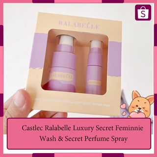 RALBELLE Luxury Secret Feminine Wash &amp; Luxury secret Perfume spray ผลิตภัณฑ์ทำความสะอาดจุดซ่อน