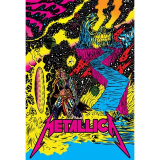 โปสเตอร์ Metallica เมทัลลิกา วงร็อก Rock Music Band Poster รูปภาพ ภาพถ่าย โปสเตอร์วงดนตรี ตกแต่งผนัง ตกแต่งบ้าน วงดนตรี