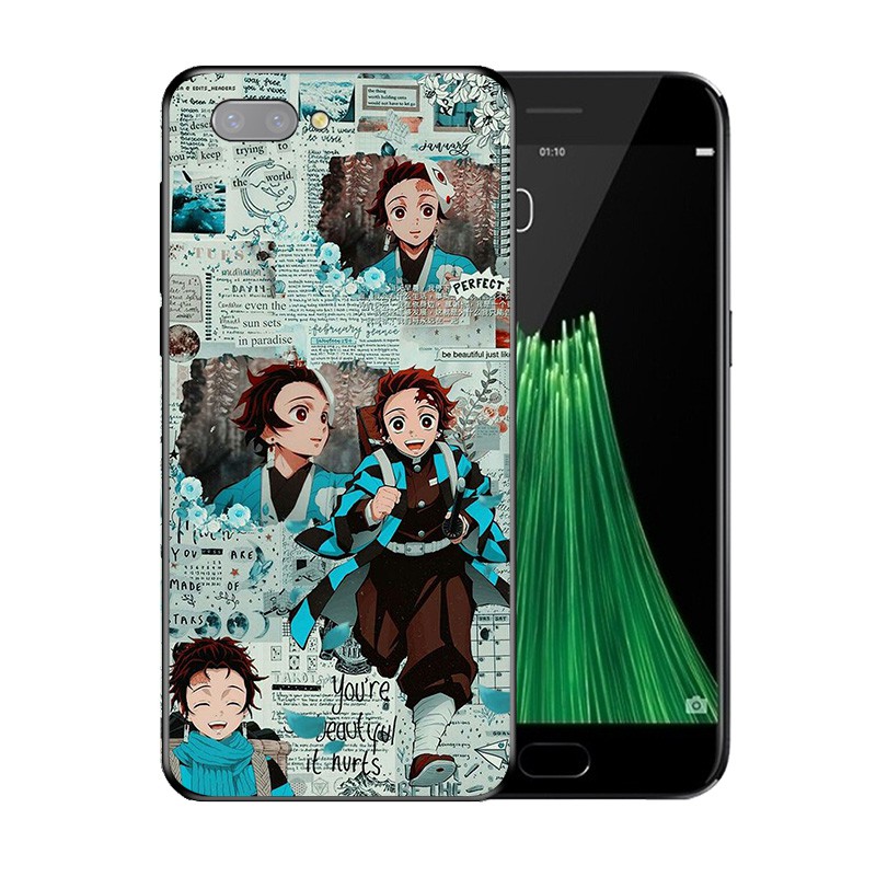 เคสโทรศัพท์-พิมพ์ลายการ์ตูน-kimetsu-no-yaiba-tanjirou-สำหรับ-oppo-a9-a5-a3s-a39-a57-a83-a1-f5-f7-a73-f9-a7x