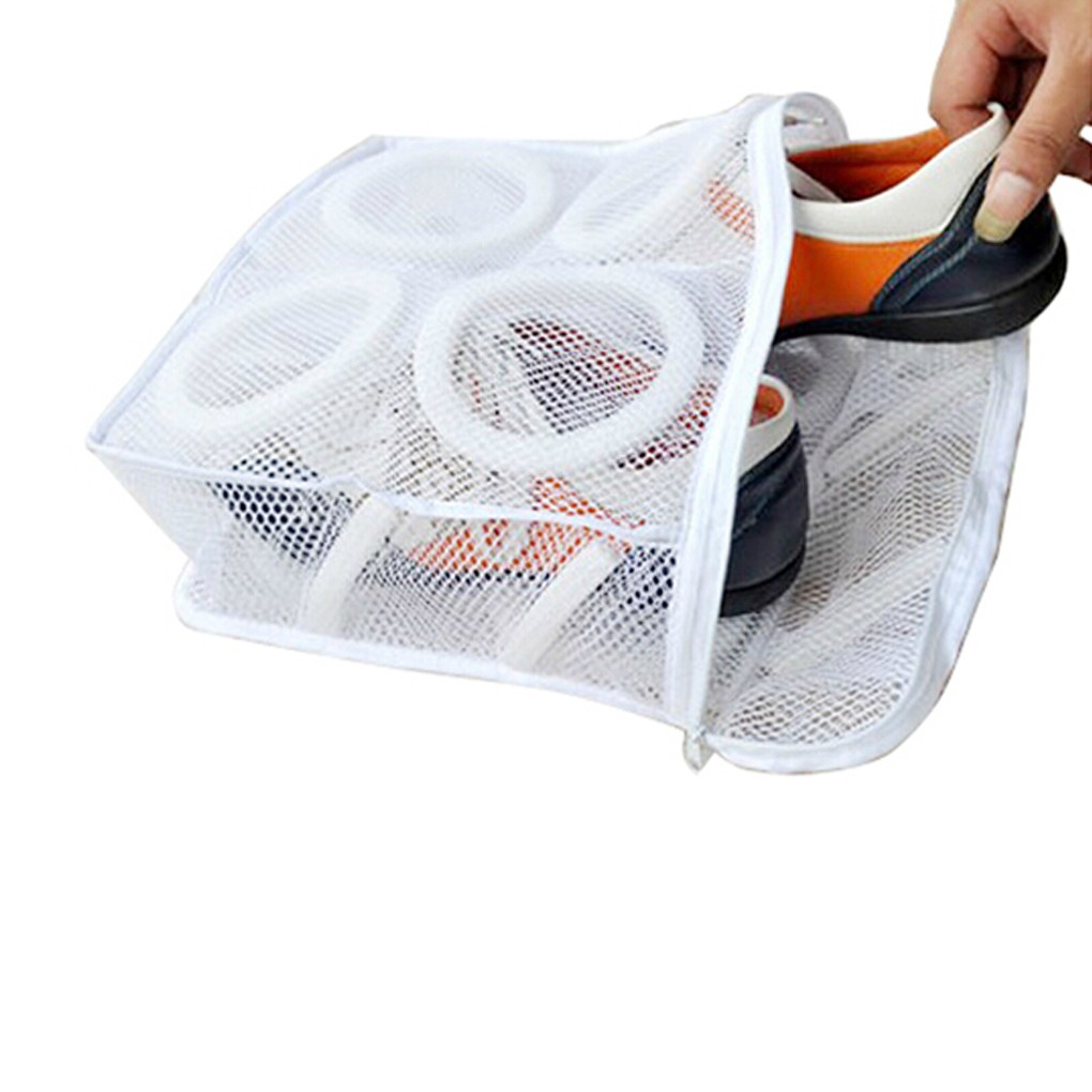 ถุงซักแห้ง-รองเท้า-ที่ใช้ในครัวเรือน-ตาข่าย-ซักรีด