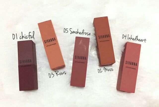 เซตลิป-sivanna-5-แท่ง-5-สี-สีสวย-แมทเนื้อนุ่ม-สวยมากค่ะ