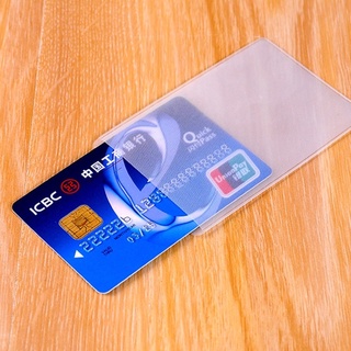 ภาพขนาดย่อของสินค้าซองใส่บัตร atm บัตรเครดิต บัตรประชาชน ซองใส ปกใส กระเป๋าใส่บัตร