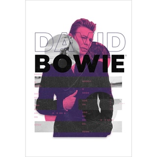 โปสเตอร์ David Bowie เดวิด โบวี่ Poster แต่งคอนโด ตกแต่งห้อง รูปภาพติดห้อง ตกแต่งผนัง ภาพภ่าย ของขวัญ โปสเตอร์ติดผนัง