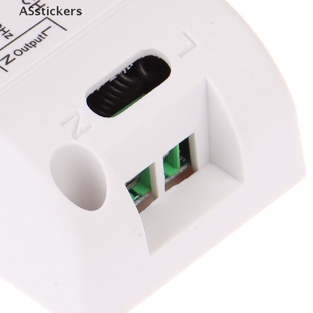 asstickers-433-mhz-rf-สมาร์ทสวิตช์ไร้สาย-rf-ตัวรับสัญญาณรีเลย์จับเวลาโทรศัพท์-รีโมตคอนโทรล