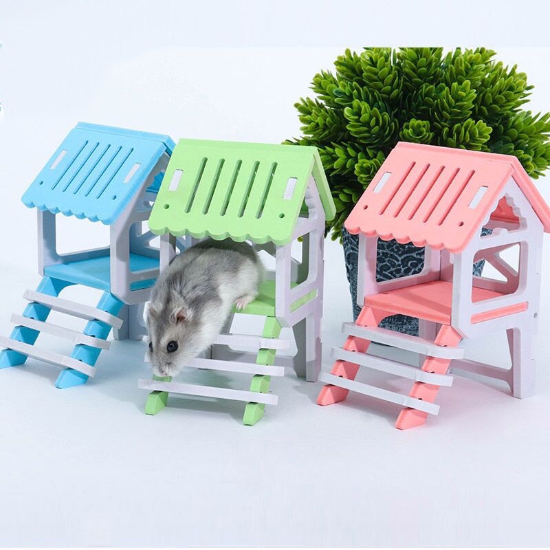 บ้านแฮมเตอร์-ของเล่นแฮมเตอร์-บ้านบันไดซี่-บ้านหนูแฮมสเตอร์-พร้อมส่ง-hamster-house