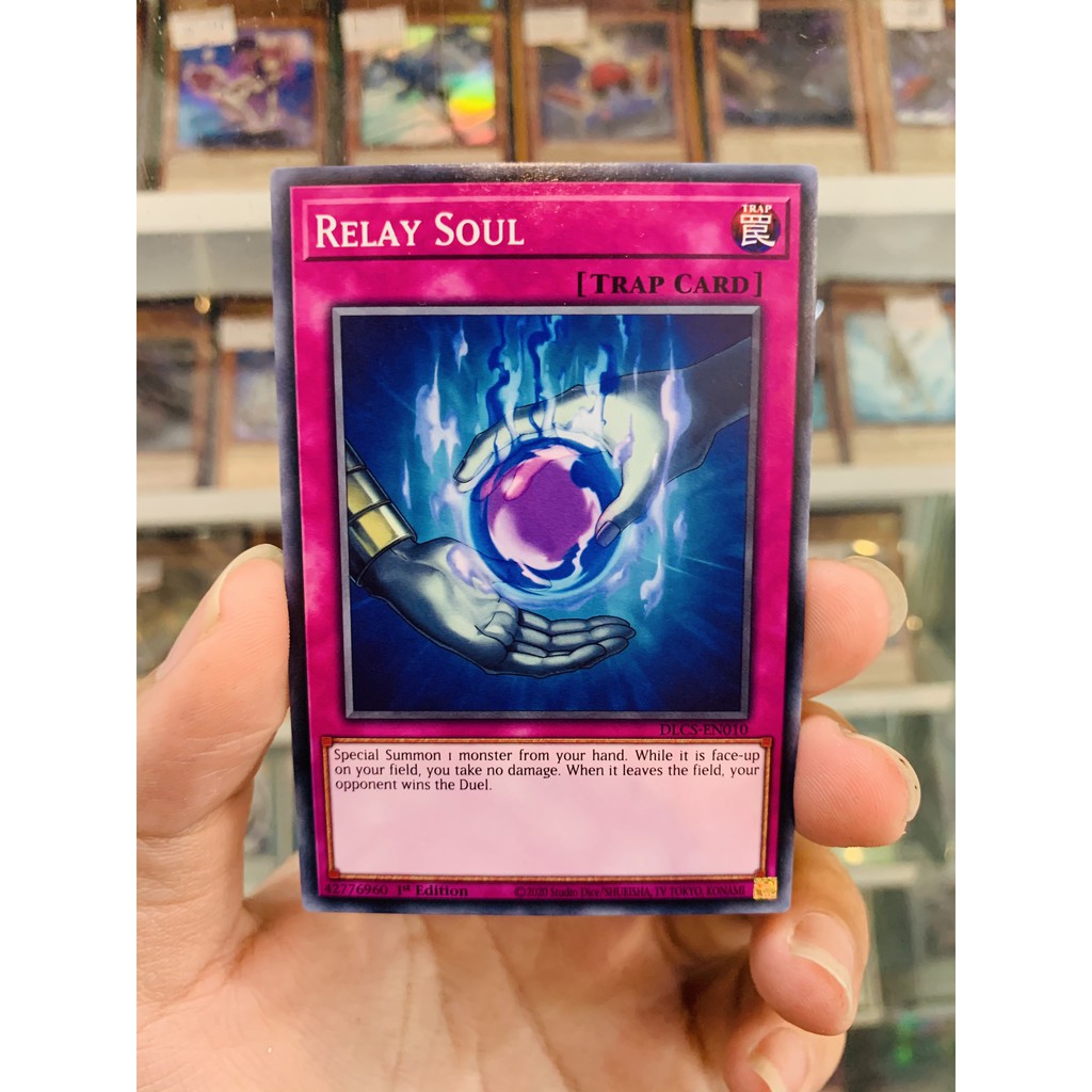 ยูจีโอ! Odd Card รหัส DLCS-EN010 - Relay Soul - Common - รุ่นที่ 1 ...