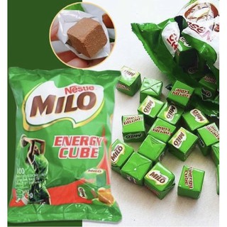 💥💥 Milo Cube ไมโลคิวบ์ ไมโลอัดก้อน ถุงละ 100 ก้อน 275 กรัม