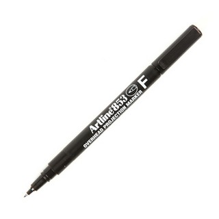 ปากกาเขียนแผ่นใส [ARTLINE] EK853 F ลบไม่ได้ ดำ