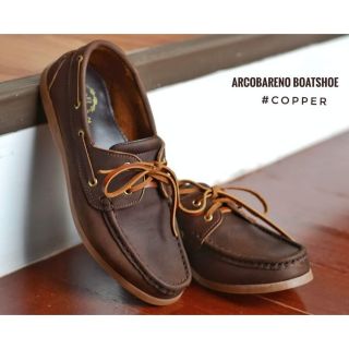ภาพหน้าปกสินค้าArcobareno​ Boat​ Shoes​ Copper​ ซึ่งคุณอาจชอบราคาและรีวิวของสินค้านี้
